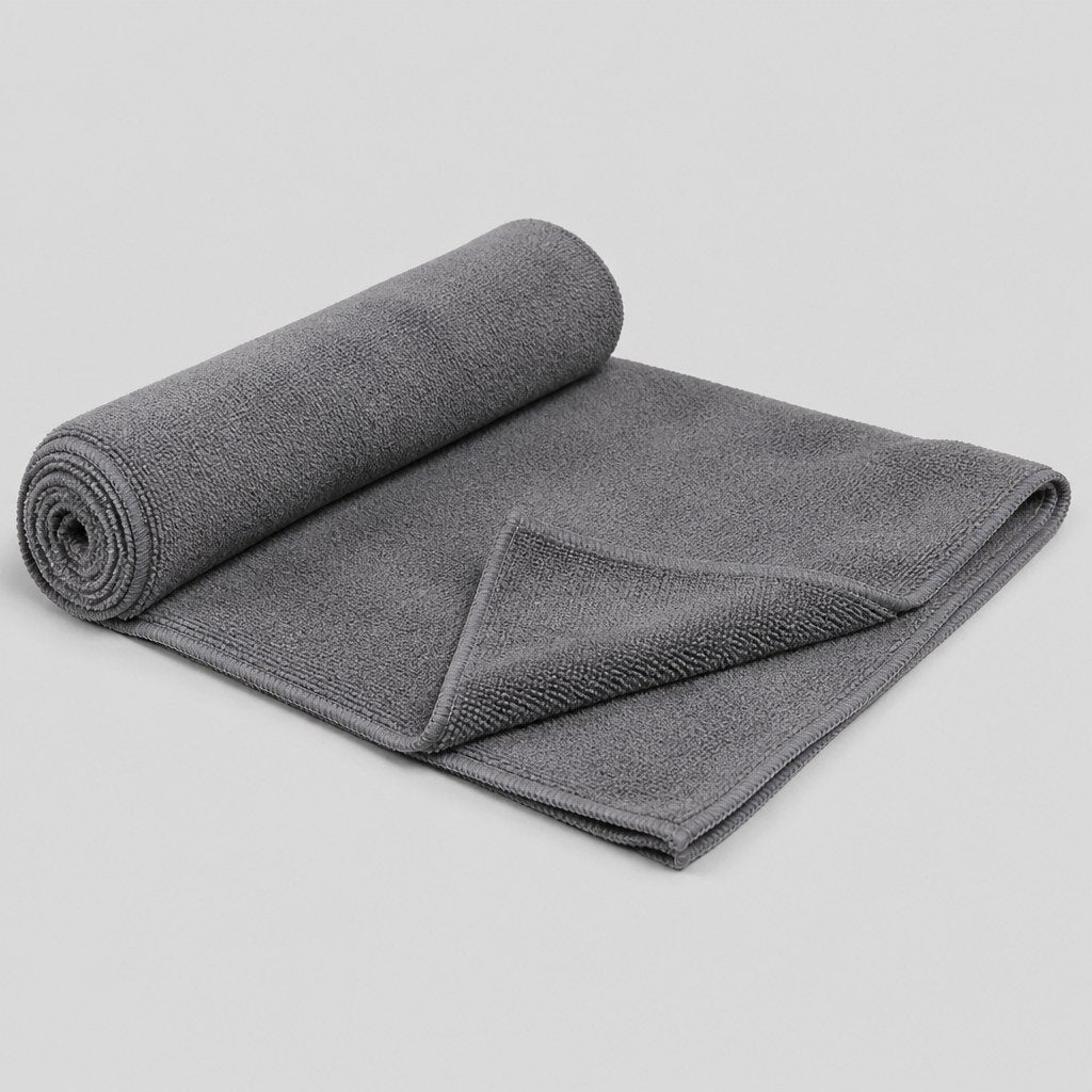 Angled stack of the three towels